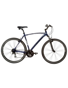 BICI DA UOMO IBRIDO MISURA 28 LINEA ZEFIRO BICICLETTA CON CAMBIO ACERA 24V TELAIO IN ALLUMINIO FORCELLA AMMORTIZZATA 2