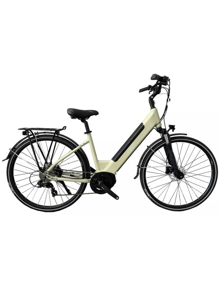 BICI E-BIKE VENERE 28 8V BATTERIA INTEGRATA 36V-17AH OLI MOVE PLUS 80NM FRENI A DISCO IDRAULICO FORCELLA AMMORTIZZATA