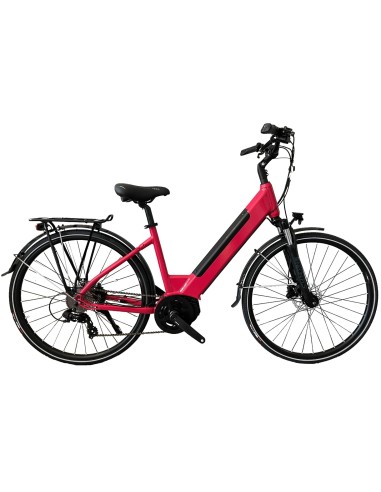 BICI E-BIKE VENERE 28 8V BATTERIA INTEGRATA 36V-17AH OLI MOVE PLUS 80NM FRENI A DISCO IDRAULICO FORCELLA AMMORTIZZATA