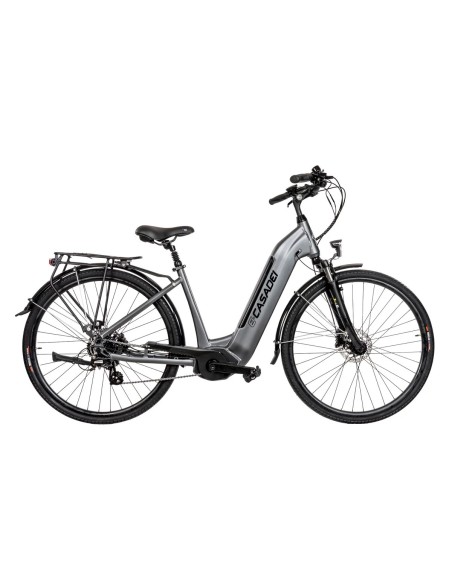 BICI E-BIKE VENERE 28 ALTUS 8V BATTERIA INTEGRATA 36V-14AH MOTINOVA VOLANS 65NM FRENI A DISCO IDRAULICO FORCELLA AMMORTIZZATA