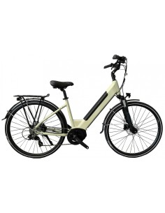 BICI E-BIKE VENERE MISURA 28 DONNA 8V BATTERIA INTEGRATA 36V 17AH MOTORE CENTRALE OLI MOVE PLUS 80NM BICICLETTA CITY BIKE 2