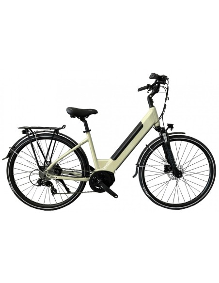 BICI E-BIKE VENERE 28 8V BATTERIA INTEGRATA 36V-17AH OLI MOVE PLUS 80NM FRENI A DISCO IDRAULICO FORCELLA AMMORTIZZATA
