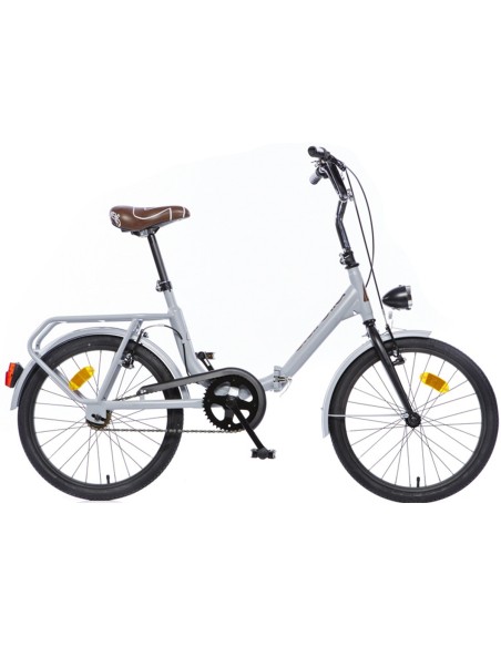 BICI STILE GRAZIELLA LINEA AURELIA PIEGHEVOLE MISURA 20 BICICLETTA RICHIUDIBILE UNISEX DINO BIKES ART. 321 SENZA CAMBIO 1V CON L
