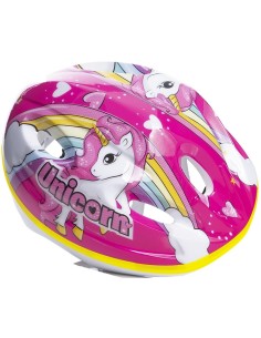 CASCO PER BICICLETTA DA BIMBA DINO BIKES CASCHETTO PER BICI DA BAMBINA LINEA UNICORN