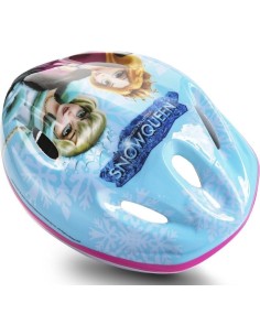 CASCO PER BICICLETTA DA BIMBA DINO BIKES CASCHETTO PER BICI DA BAMBINA LINEA SNOW QUEEN