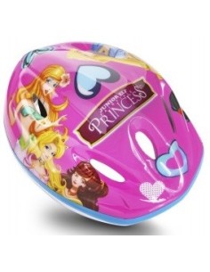 CASCO PER BICICLETTA PRINCESS DA BIMBA DINO BIKES CASCHETTO PER BICI DA BAMBINA LINEA PRINCIPESSE