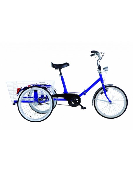 CICLO 3 RUOTE 20 C/DIFF. BLU