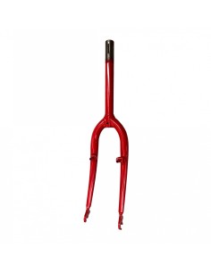 FORCELLA CICLO 3 RUOTE DEL 20 ROSSA CANNOTTO 21CM