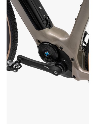 BICI MISURA 28 GRAVEL IN CARBONIO PIENO Focarini VIA + MOTORE Polini EP3+ EVO 75Nm BATTERIA 500WH CAMBIO Shimano GRX 400 10V