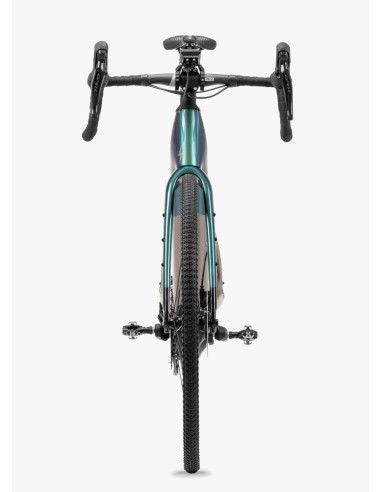 BICI MISURA 28 GRAVEL IN CARBONIO PIENO Focarini VIA + MOTORE Polini EP3+ EVO 75Nm BATTERIA 500WH CAMBIO Shimano GRX 400 10V