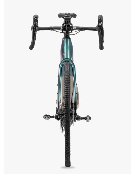 BICI MISURA 28 GRAVEL IN CARBONIO PIENO Focarini VIA + MOTORE Polini EP3+ EVO 75Nm BATTERIA 500WH CAMBIO Shimano GRX 400 10V