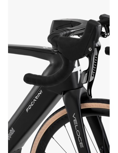 BICI ELETTRICA DA CORSA IN CARBONIO Focarini Veloce BICICLETTA DA STRADA MOTORE POLINI Ep3+ Evo 75 Nm BATTERIA INTEGRATA 500WH