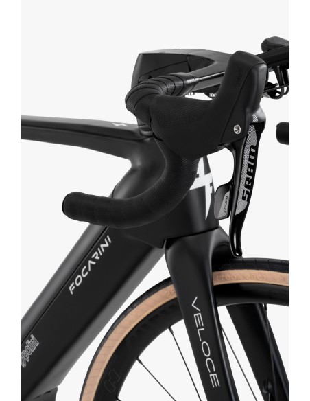 BICI ELETTRICA DA CORSA IN CARBONIO Focarini Veloce BICICLETTA DA STRADA MOTORE POLINI Ep3+ Evo 75 Nm BATTERIA INTEGRATA 500WH