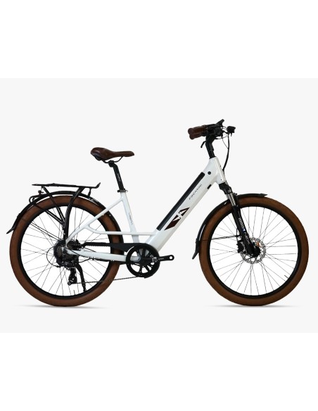 BICI ELETTRICA MISURA 26 DONNA BICICLETTA PEDALATA ASSISTITA CITY BIKE Focarini Libera MOTORE Shengyi Hup 45Nm BATTERIA 500WH