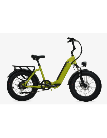BICI ELETTRICA FAT BIKE MISURA 20 E-BIKE Focarini Panda BICICLETTA OMOLOGATA MOTORE 250W 48V BATTERIA INTEGRATA 13,5AH