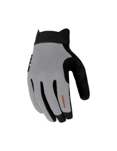 Gloves KLS CUTOUT LONG 025, light grey