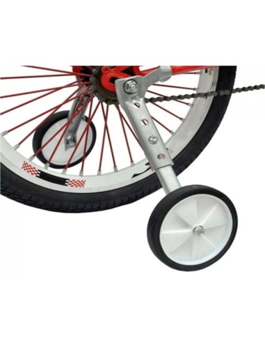 STABILIZZATORI REGOLABILI BICICLETTA DA 16 A 24 ANCHE BICI CON CAMBIO