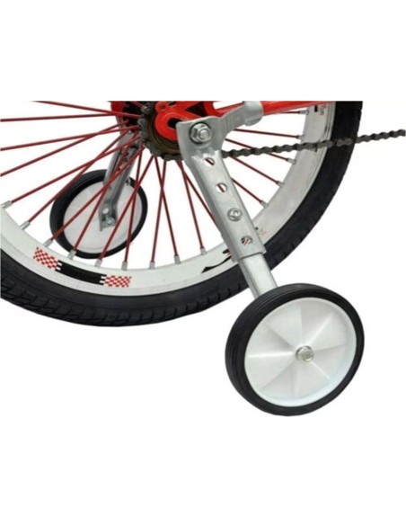 STABILIZZATORI REGOLABILI BICICLETTA DA 16 A 24 ANCHE BICI CON CAMBIO