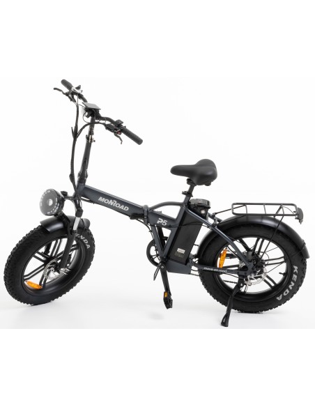BICI E-BIKE 20" FAT BIKE MONROAD SPARK P5 BICICLETTA PIEGHEVOLE IN ALLUMINIO BATTERIA SAMSUNG 48V 14AH MOTORE BAFANG 250W 80NM