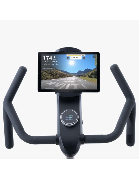 SPIN BIKE JKV 52 JK FITNESS VERTICAL LINE Indoor cycle elettromagnetica trasmissione a cinghia + fascia BT