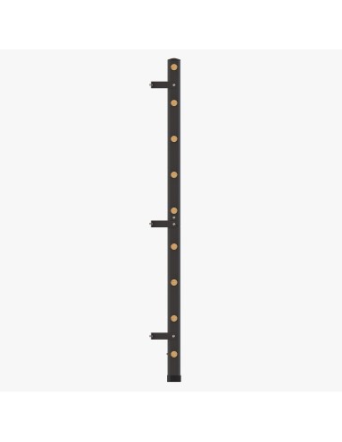 JK FITNESS Spalliera modulabile di design, pioli in legno massello Ø 38,5 mm, distanza pioli 220 mm JKV-SP VERTICAL LINE