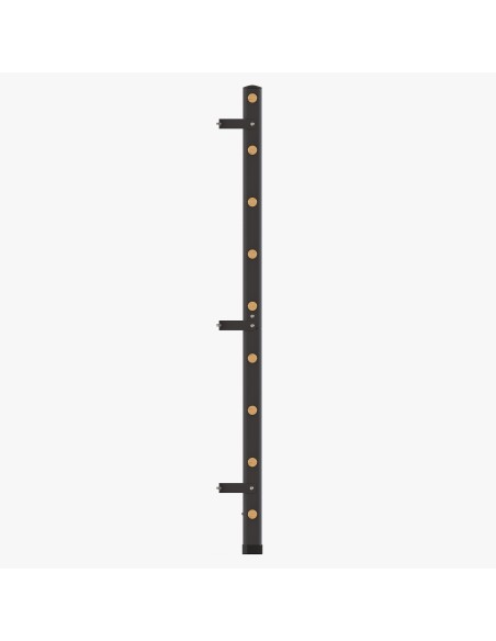 JK FITNESS Spalliera modulabile di design, pioli in legno massello Ø 38,5 mm, distanza pioli 220 mm JKV-SP VERTICAL LINE