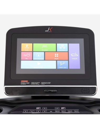 JK FITNESS JK 194 PRO Tapis roulant 4.0 - 7.0 Hp AC 22 km/h 540 x 1600 schermo touch 15,6'' + fascia JK + Wi Fi + speakers BT +