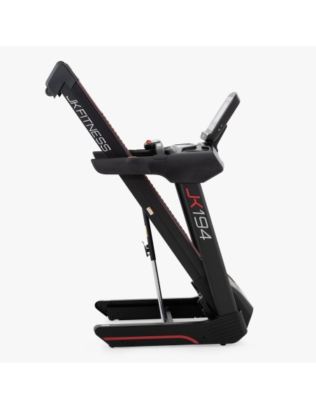 JK FITNESS LINEA HOME JK 194 Tapis roulant 4.0 - 7.0 Hp AC 22 km/h schermo touch 10'' + fascia JK + Wi Fi + speakers BT + ingres