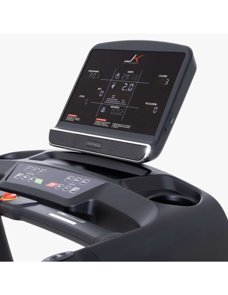 JK FITNESS LINEA HOME JK 164 Tapis roulant 3.5 - 4.5 Hp 22 km/h + fascia JK + speakers BT + ingresso USB + ingresso MP3