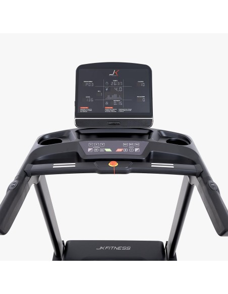JK FITNESS LINEA HOME JK 164 Tapis roulant 3.5 - 4.5 Hp 22 km/h + fascia JK + speakers BT + ingresso USB + ingresso MP3