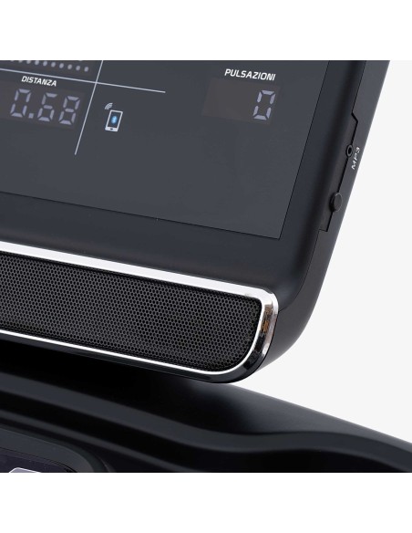 JK FITNESS LINEA HOME JK 164 Tapis roulant 3.5 - 4.5 Hp 22 km/h + fascia JK + speakers BT + ingresso USB + ingresso MP3