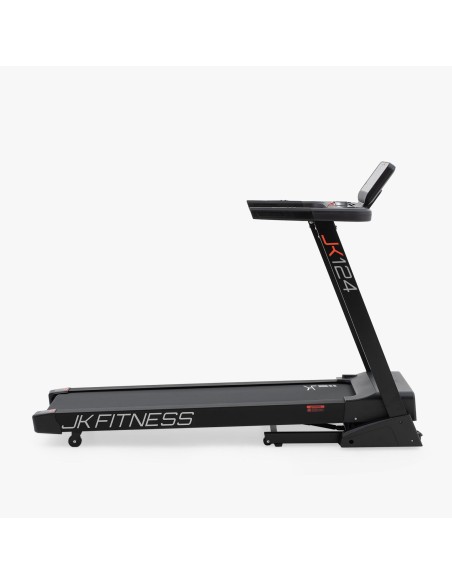 JK FITNESS LINEA HOME JK 124 Tapis roulant 2.75 - 3.75 Hp 20 km/h 460 x 1420 + fascia JK + speakers BT + USB per ricarica dispos