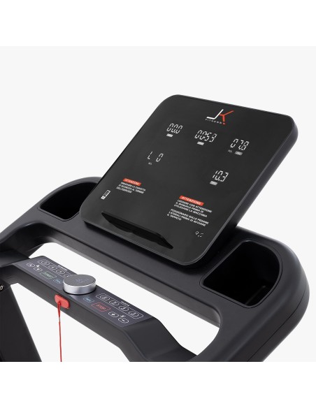 JK FITNESS LINEA HOME JK 124 Tapis roulant 2.75 - 3.75 Hp 20 km/h 460 x 1420 + fascia JK + speakers BT + USB per ricarica dispos