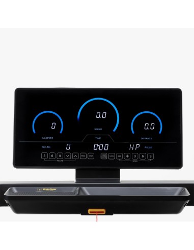 JK FITNESS LINEA HOME SUPERCOMPACT 51 Tapis roulant SALVASPAZIO 2.0 - 3.0 Hp 18 km/h + speakers BT + ricarica wireless