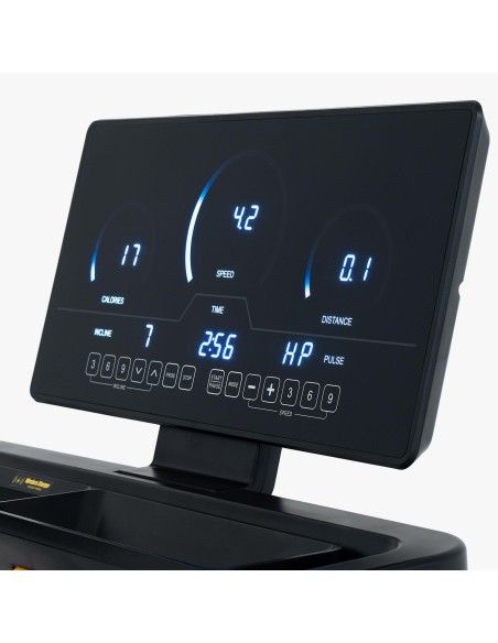 JK FITNESS LINEA HOME SUPERCOMPACT 51 Tapis roulant SALVASPAZIO 2.0 - 3.0 Hp 18 km/h + speakers BT + ricarica wireless