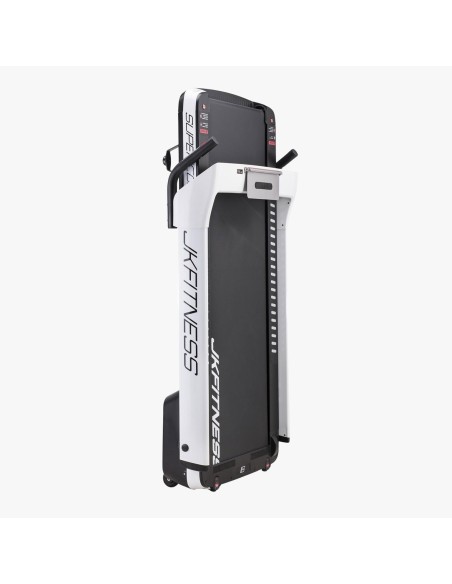 JK FITNESS LINEA HOME SALVASPAZIO SUPERCOMPACT WHITE SC48 Tapis roulant 2.0 - 3.0 Hp 16 km/h + speakers BT + USB + ingresso MP3