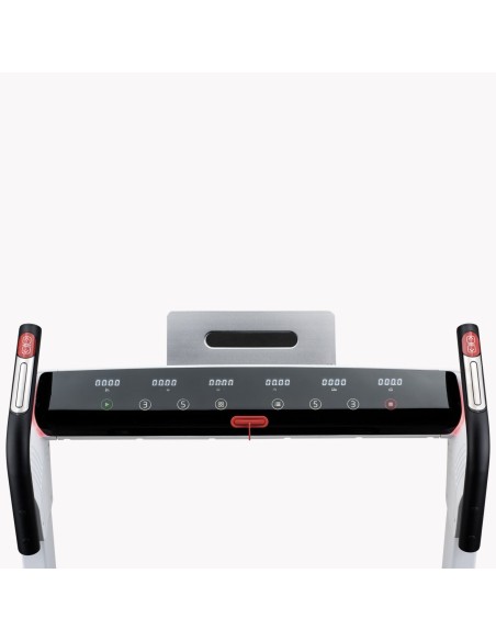 JK FITNESS LINEA HOME SALVASPAZIO SUPERCOMPACT WHITE SC48 Tapis roulant 2.0 - 3.0 Hp 16 km/h + speakers BT + USB + ingresso MP3