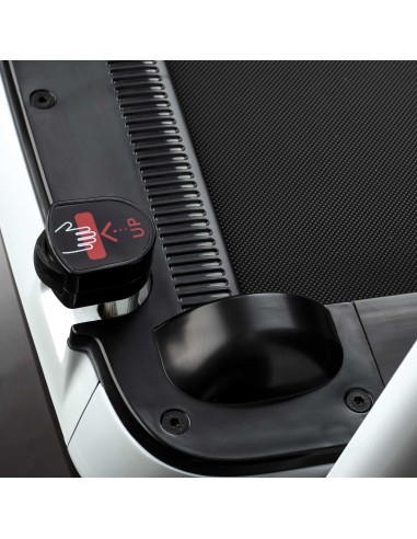 JK FITNESS LINEA HOME SALVASPAZIO SUPERCOMPACT WHITE SC48 Tapis roulant 2.0 - 3.0 Hp 16 km/h + speakers BT + USB + ingresso MP3