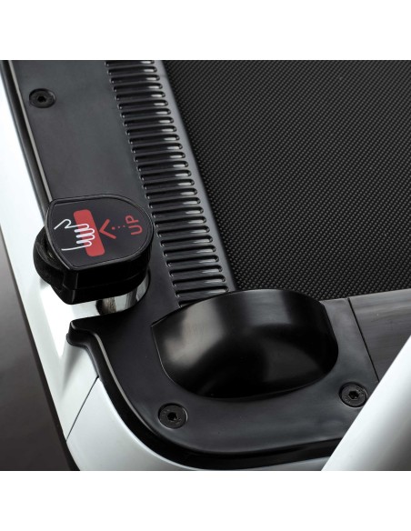 JK FITNESS LINEA HOME SALVASPAZIO SUPERCOMPACT WHITE SC48 Tapis roulant 2.0 - 3.0 Hp 16 km/h + speakers BT + USB + ingresso MP3