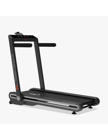JK FITNESS SC46 LINEA HOME SUPERCOMPACT 46 Tapis roulant SALVASPAZIO 2.5 / 3.5 Hp 16 km/h + Ricevitore Cardio BT + speakers BT +