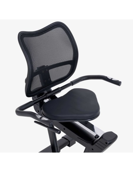 JK FITNESS LINEA HOME JK324 Cyclette Orizzontale RECUMBENT Elettromagnetica + Ricevitore Cardio + predisposizione apps
