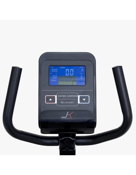 JK FITNESS LINEA HOME JK324 Cyclette Orizzontale RECUMBENT Elettromagnetica + Ricevitore Cardio + predisposizione apps