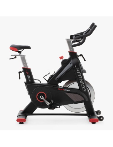 JK FITNESS SPIN BIKE JK564 Indoor Cycle elettromagnetica trasmissione a cinghia + fascia JK + predisposizione apps