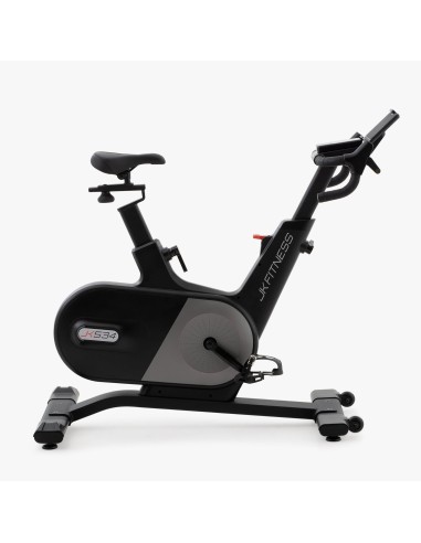 JK FITNESS LINEA HOME SPIN BIKE JK534 Indoor Cycle elettromagnetica trasmissione a cinghia + Ricevitore cardio BT