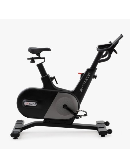 JK FITNESS LINEA HOME SPIN BIKE JK534 Indoor Cycle elettromagnetica trasmissione a cinghia + Ricevitore cardio BT