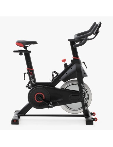 JK FITNESS SPIN BIKE JK524 LINEA HOME Indoor Cycle magnetica trasmissione a cinghia + Ricevitore cardio + predisposizione apps