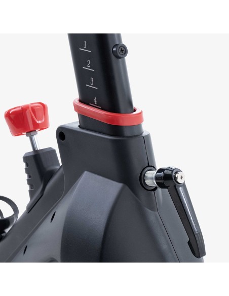 JK FITNESS SPIN BIKE JK524 LINEA HOME Indoor Cycle magnetica trasmissione a cinghia + Ricevitore cardio + predisposizione apps