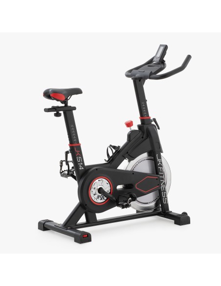 JK FITNESS SPIN BIKE LINEA HOME JK514 Indoor Cycle magnetica trasmissione a cinghia + Ricevitore cardio