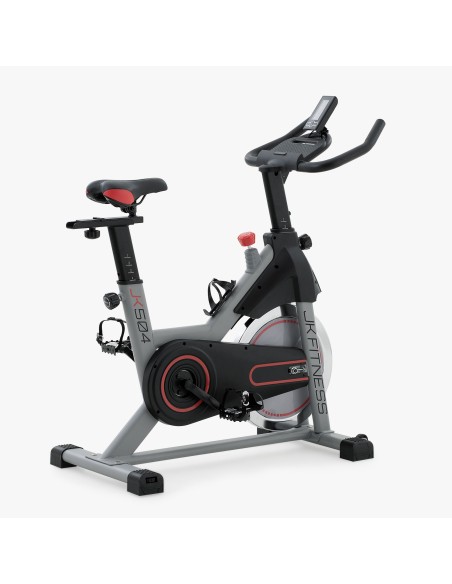 JK FITNESS SPIN BIKE JK504 LINEA HOME Indoor Cycle trasmissione a cinghia + Ricevitore cardio