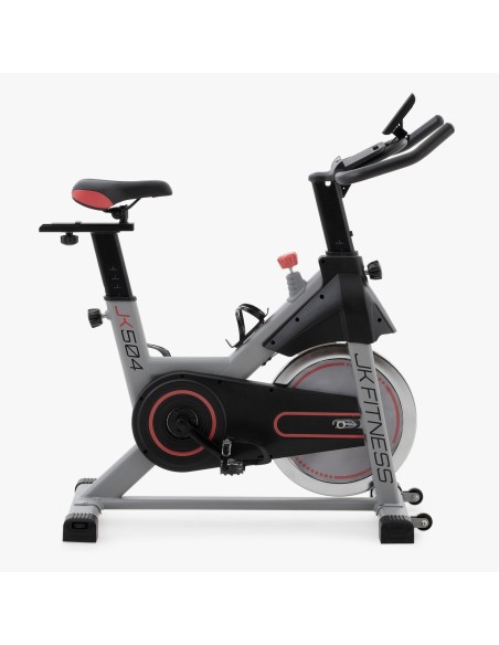 JK FITNESS SPIN BIKE JK504 LINEA HOME Indoor Cycle trasmissione a cinghia + Ricevitore cardio